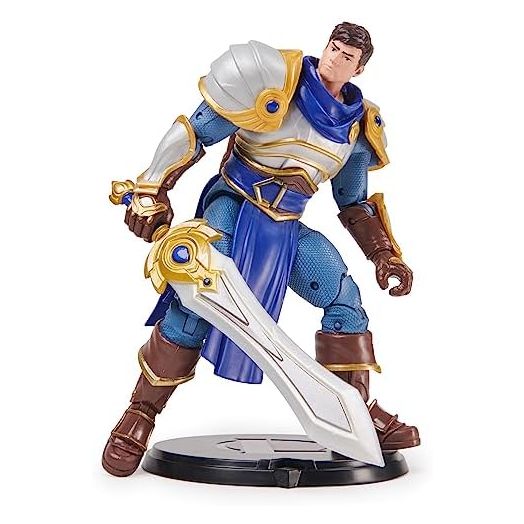 Official Garen Premium Collectible Action Figure with Base, Over 6-Inches Tall, The Champion Collection, Collector Grade, Ages 14 and Up