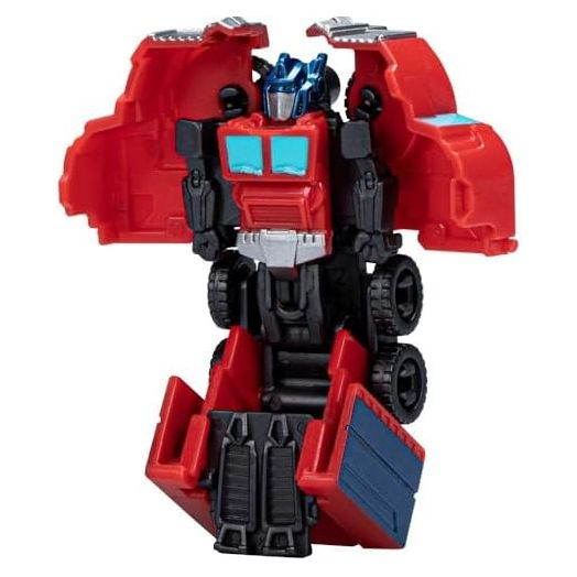 Transformers EarthSpark Tacticon Optimus Prime Figure 6 cm Robot Toy for Kids Age 6+
