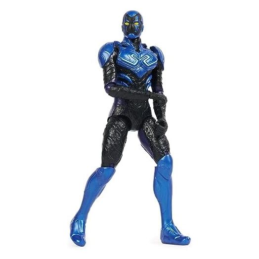 DC Comics, Hero-Mode Blue Beetle Action Figure, 12-inch, Easy to Pose, Blue Beetle Movie Collectible Superhero Kids Toys for Boys & Girls, Ages 3+