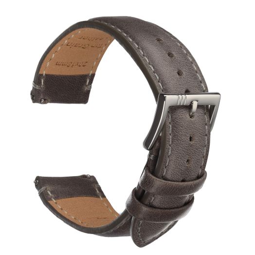 Top Grain Leather Watch Band Quick Release Watch Strap Oily Cowhide Strap for Man & Women GY18mm