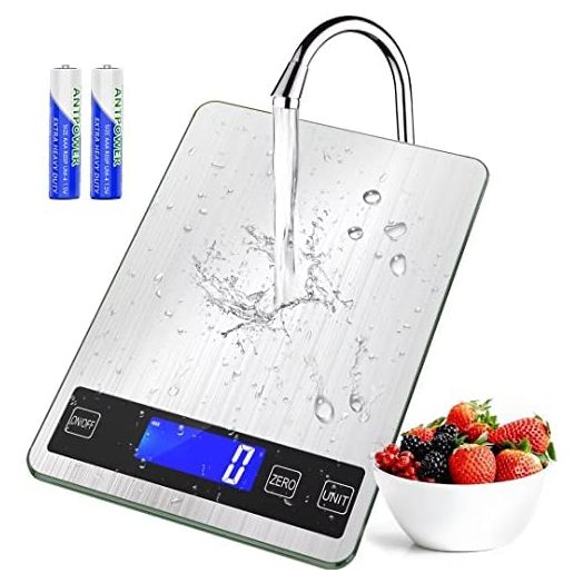 BACK KTCL Digital Food Kitchen Scale, 22lb, Grams and Ounces