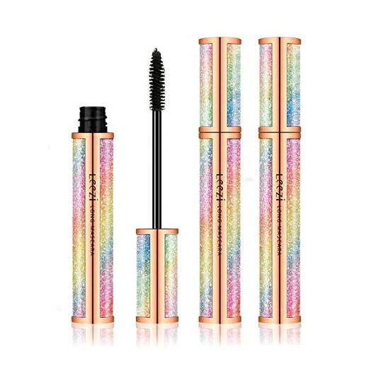 4D Silk Fiber Eyelash Mascara,Waterproof Thickening Long Lasting Smudge-Proof Natural 4D Fiber Mascara, Curling Lashes Lengthening Mascara, All Day Exquisitely , Extra Long 4D Mascara Black Volume And Length Pack of 2