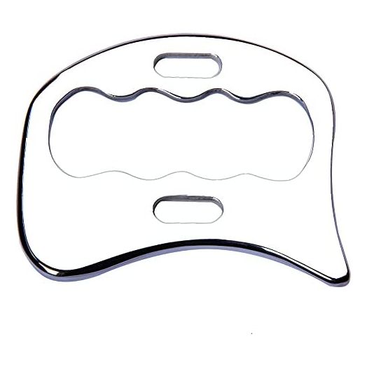 Stainless Steel Gua Sha Scraping Massage Tool-Muscle Scraper - Soft Tissue Mobilization,Physical Therapy for Back, Legs, Arms…
