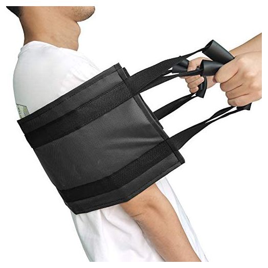 31.5 Inch Padded Bed Transfer Nursing Sling for Patient, Elderly Safety Lifting Aids Home Bed Assist Handle Back Lift Mobility Belt for Patient Care