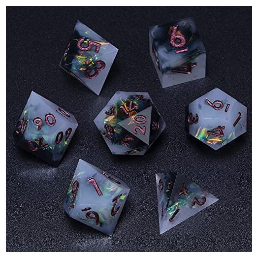 MINI PLANET DND Dice Set for TTRPG