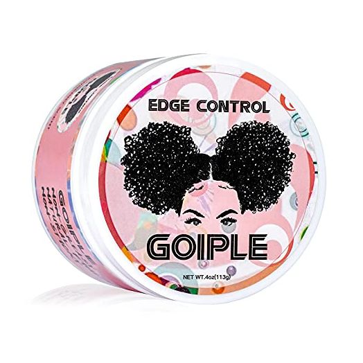 Edge Control Wax for Women Strong Hold Non-greasy Edge Smoother Pink 4oz