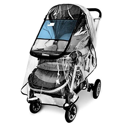 Stroller Rain Cover,Universal Stroller Accessory,Waterproof, Windproof Protection,Protect from Dust Snow,Baby Travel Weather Shield