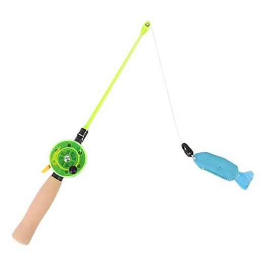 Our Pets Go Fish Cat Fishing Pole Toy with Catnip Fish Teaser and Rod Interactive Cat Wand Toys for Indoor Cats