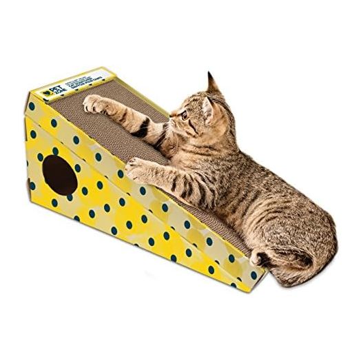 OurPets Alpine Scratcher/Climb Cat Toy (Cat Toys for Indoor Cats, Catnip Toys, Cat Gifts & Cat Toys Interactive) [Includes Cosmic Catnip- North-American Grown]