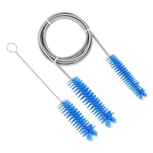Brush Diameter 15mm 19mm -CPAP Tube Cleaning Brush-Suitable for Most CPAP Hose Type (Blue)