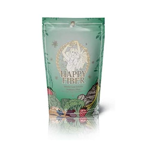 Happy Fiber by MenoLabs - Doctor-Formulated Triple Fiber Supplement for Women with L-Tyrosine - MenoFit Probiotic Enhancer, Weight Management, Metabolism Support - Digestion & Mood Balance