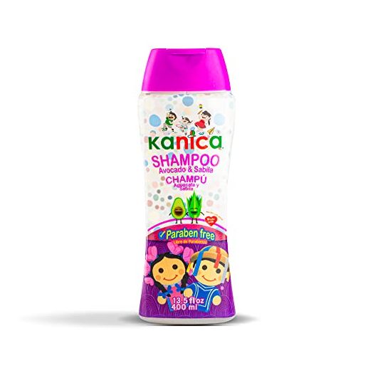 Kanica Shampoo Paraben Free with Aloe Vera and Avocado. Shampoo for Family
