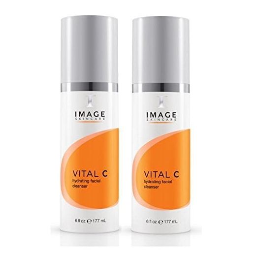 Image Skin Care Vital C Hydrating Facial Cleanser, Face Wash for All Skin Types, 6 Oz - 2 Pack