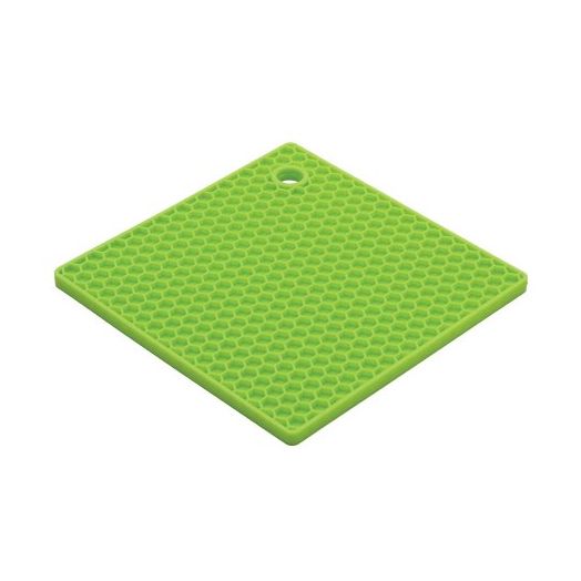 Harold Import Company 7 x 7 In. Honey Comb Trivet, Kiwi