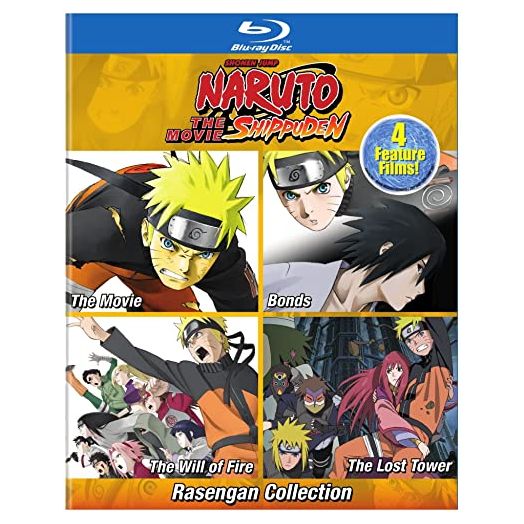 Naruto Shippuden The Movie Rasengan Collection (4pk/BD) [Blu-ray]