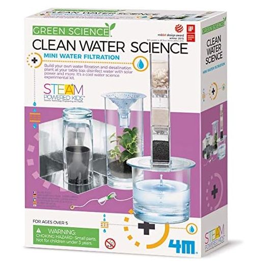 4M Clean Water Science - Climate Change, Global Warming, Lab - STEM Toys Educational Gift for Kids & Teens, Girls & Boys