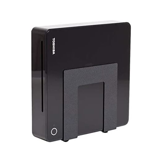 HIDEit Mounts Uni-SW VESA Mount - Black Steel Adjustable Small and Wide Device Wall Mount - Cable Box Wall Mount, Modem Wall Mount, Router Wall Mount and More - Behind TV Cable Box Mount