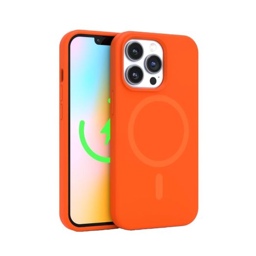 FELONY CASE - iPhone 13 Pro Case, Stylish Neon Orange iPhone Case - 360° Shockproof Protective Case Designed for iPhone 13 Pro - Compatible with MagSafe