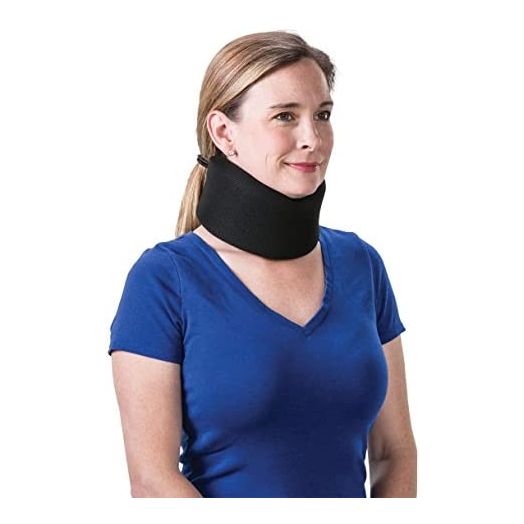Core Products Foam Cervical Collar, Black, 2"