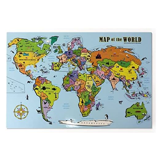 Ata-Boy Magnetic World Map