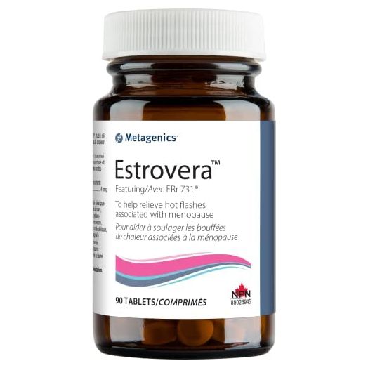 Metagenics Estrovera® – Plant-Derived Menopausal Hot Flash Relief*, 90 Servings