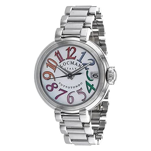 Locman Men's Classic Mop Dial Watch - 350BMOPMUL