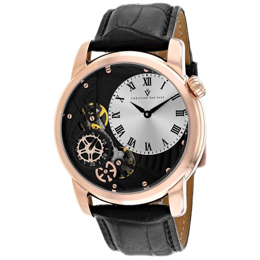 Sprocket Auto-Quartz Watch | Silver Dial Watch (Model:CV1548)