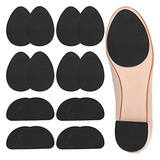 Shoe Grips on Bottom of Shoes, Shoe Traction Pads, Anti Slip Shoe Pads, Non Slip Shoe Pads for Bottom of Shoes (4 Pairs,16 PCS)