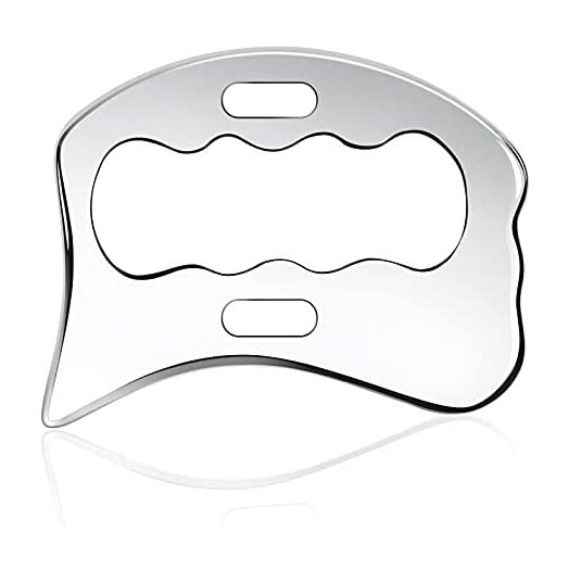 Rylpoint Guasha Massage Tool, Grade Stainless Steel Scraping Tool for Soft Tissue Scraping,Upgrade Massage Tool, Physical Therapy Stuff,Used for Back, Legs, Arms,Neck,Shoulder,Gua sha,Gua sha Tool