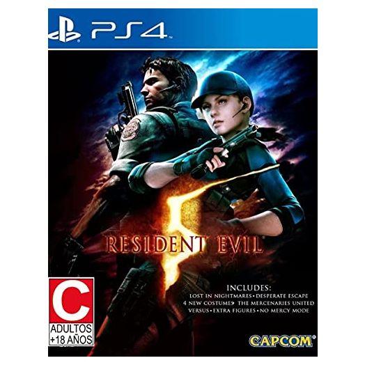Resident Evil 5 - Standard Edition - PlayStation 4