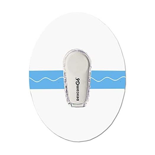 G6 Adhesive Patches Waterproof - 55 Pack Invisible Water-Resistant G6 Overpatch Transparent Stickers for G6-HECHUAN
