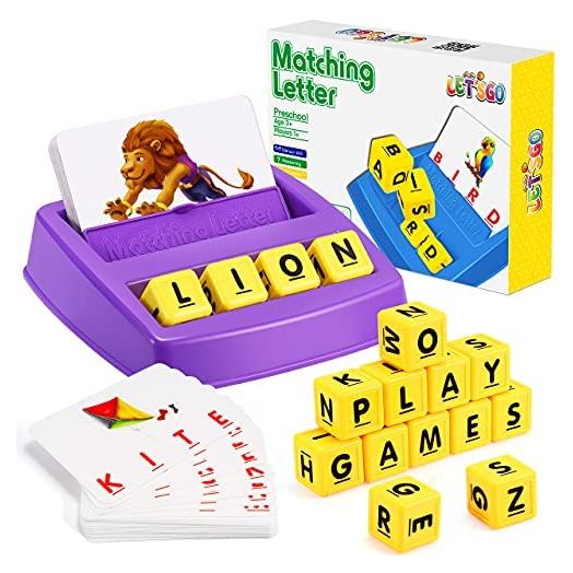 LIWIN LET'S GO! Matching Letter Educational Game for Kids Ages 3-8