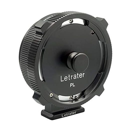 Letrater PL Lens Mount Adapter, PL to Sony E/NEX Mount Cameras A7S3/FS7/5/FX9 /A7R4/R3/a Series/Nex Series (PL-E/PL-NEX)
