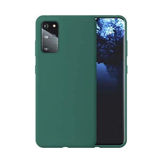 Liquid Silicone Phone Case for Samsung S20 FE 5G G780 G781 6.5" Full Body Protection/Shockproof/Gel Rubber/Cover Case Drop Protection DarkGreen