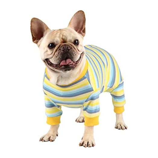 Pawcomon Recovery Suit for Dog After Surgery,Male Female Pet Onesie Clothes Dog Abdominal Wounds Bandages E-Collar& Cone Alternative,Prevent Licking Surgical Snuggly Suit
