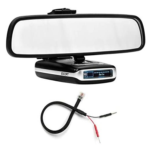 Radar Mount Mirror Mount Bracket + Mirror Wire Power Cord for Escort Max Max2 (3001102)