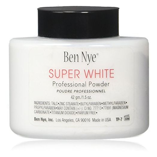 Ben Nye Classic Translucent Face Powder 1.5 oz - Super White