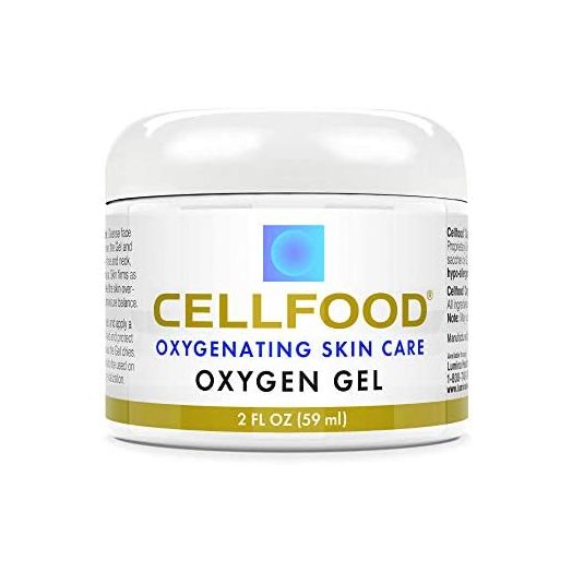 Cellfood Oxygen Gel, 2 fl oz - Nutrient Rich - Provides Moisture & Protection, Decreases Appearance of Fine Lines - Aloe Vera, Lavender Blossom Extract, Cellfood & Glycerine - Hypoallergenic, Non-GMO