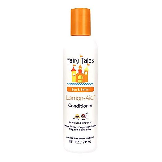 Fairy Tales Swimmer Conditioner for Kids - 8 oz | Made with Natural Ingredients in the USA | Replenish and Restore from Chlorine and Salt Damage | No Parabens, Sulfates, or Synthetic dyes