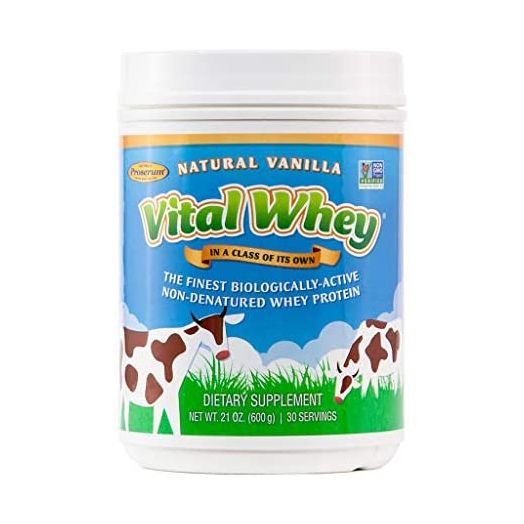 Well Wisdom - Vital Whey Natural Vanilla Flavor 600g (21oz) [Health and Beauty] | Well Wisdom Proteins
