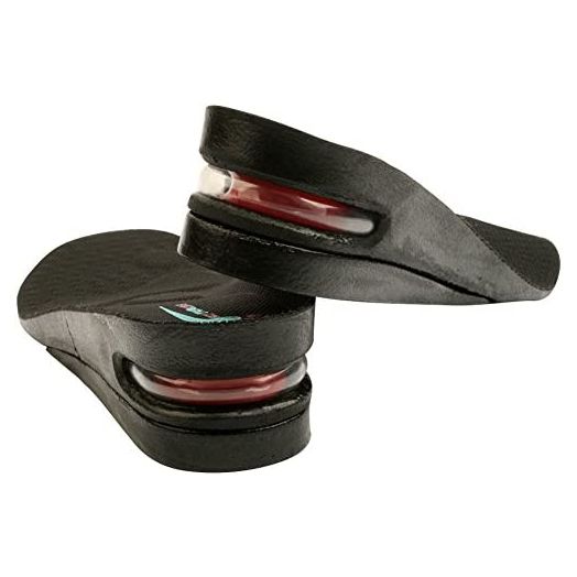 2 Inches Height Increase Shoe Insoles with Air Cushion - 2 Layers (2" UP), (Men's 7-11)
