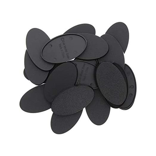 Evemodel MB660 20pcs Base 60X35mm or 2.36x1.38inch Plastic Model Bases for Gaming Miniatures or Wargames Table Games