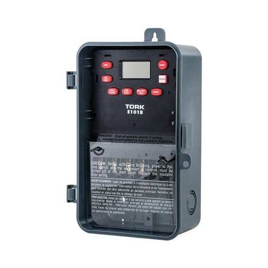 TORK E101B Electronic Timer, 24 hr, SPST
