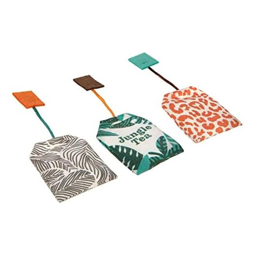 SmartyKat Instincts 3-Pack HappyNip Tricky Tea Bags Cat Toys, Contains Catnip & Silvervine - Multicolor, 3-Pack