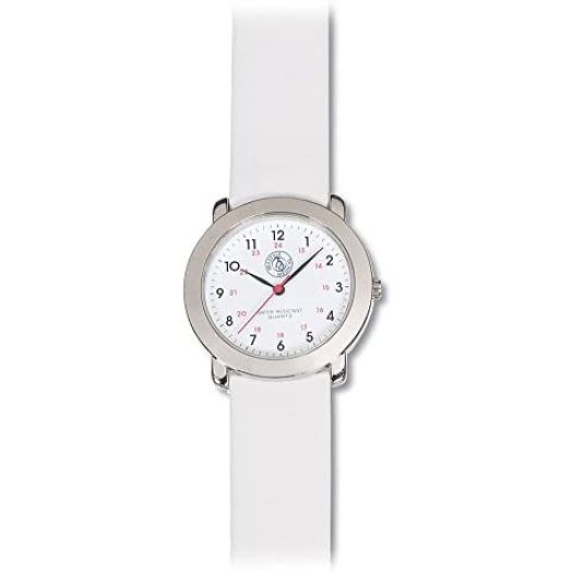 Prestige Classic White Quartz Nurses Watch