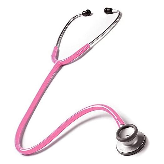 Prestige Medical Clinical Lite Stethoscope, Hot Pink, 31 Inch (Pack of 1)