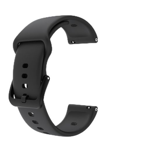 Silicone Watch Bands, 22mm Watch Band Quick Release Silicone Breathable Wristband for Men