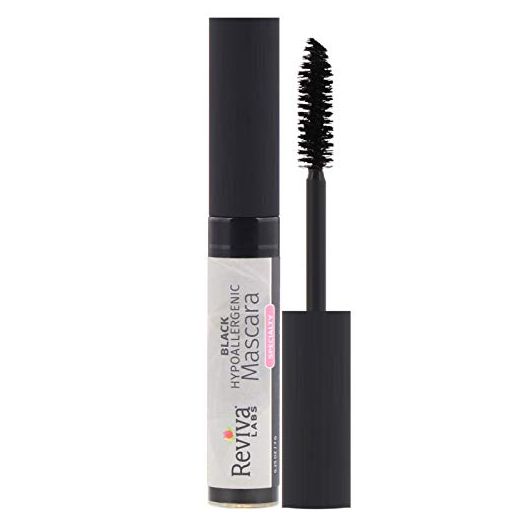Reviva Labs Hypoallergenic Mascara No 840 Black, 0.25 oz
