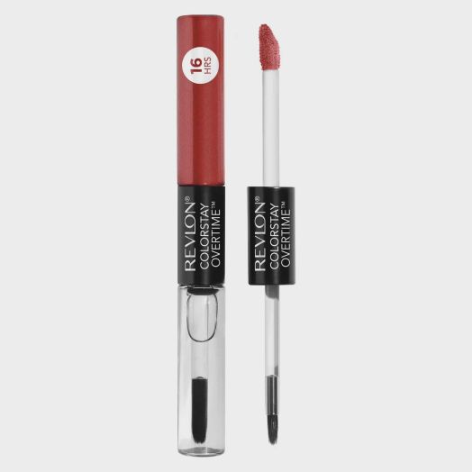Revlon ColorStay Overtime Lipcolor, Long Wearing Liquid Lipstick, 020 Constantly Coral, 0.07 fl oz