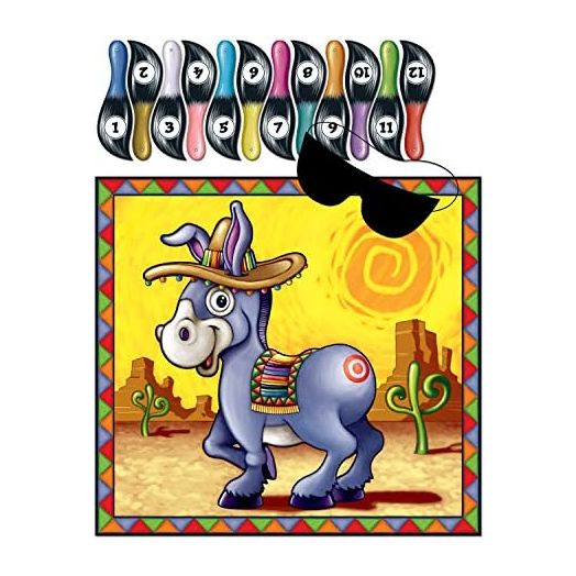 Donkey Game (mask & 12 tails included) Party Accessory (1 count) (1/Pkg)